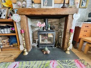 Fireplace- click for photo gallery
